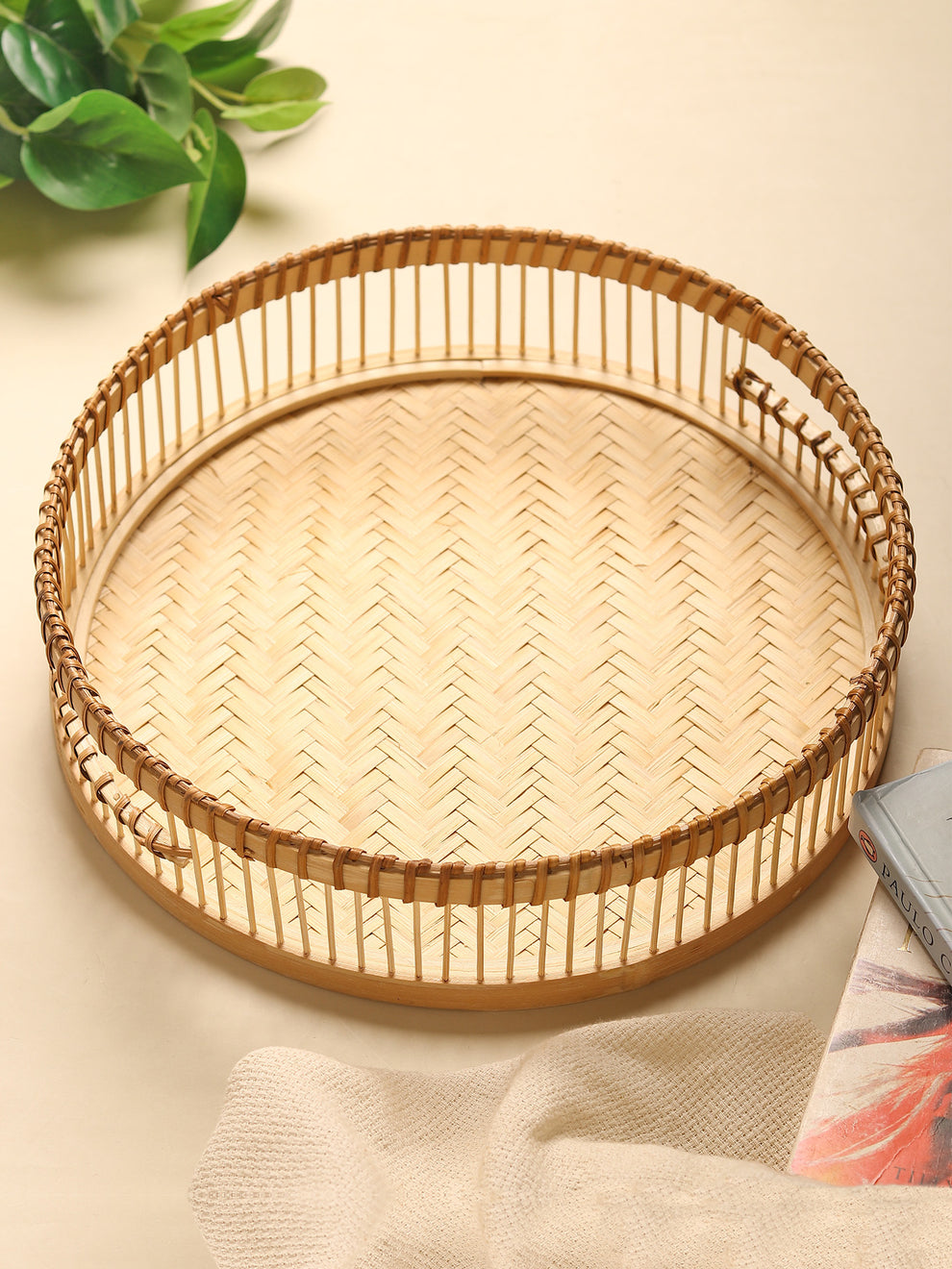 Cane Gift Hamper Tray